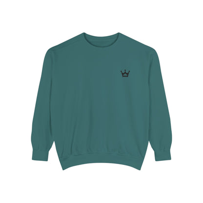 Crown Minimalist Sweatshirt — Small Chest Crown Logo