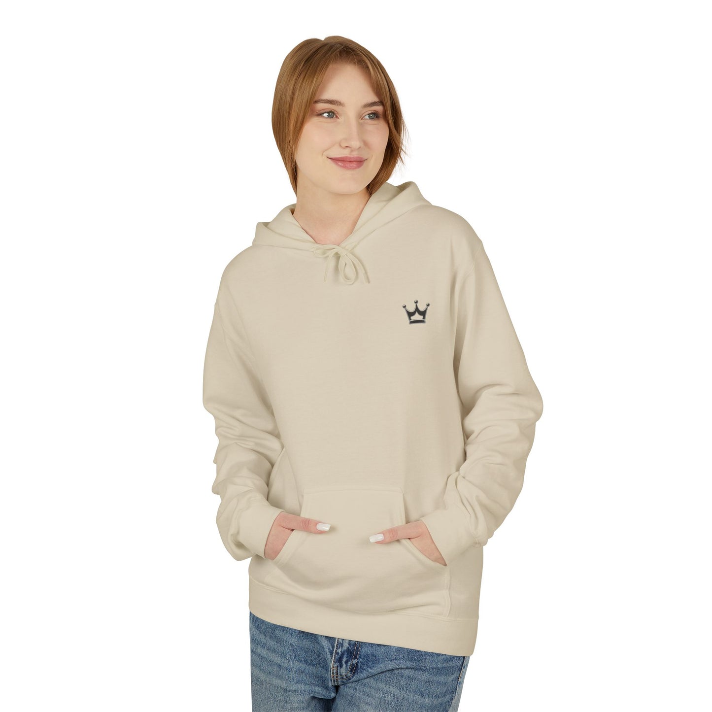 Faith Will Last Forever Hoodie — Inspirational Crown Graphic Hoodie