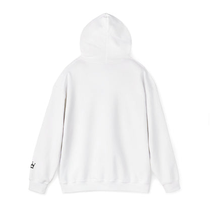 Faith Script Hoodie — Inspirational Christian Pullover with Cross Accent