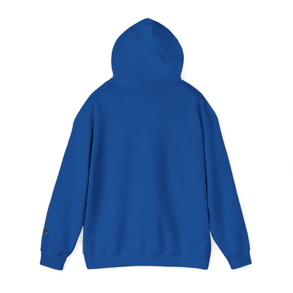Faith Script Hoodie — Inspirational Christian Pullover with Cross Accent
