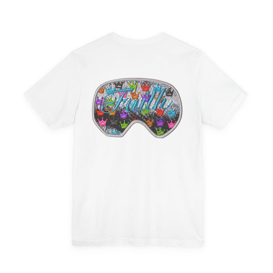 of Faith Vintage Bible Scene Tee — "Be strong like men" Christian Scripture T‑Shirt