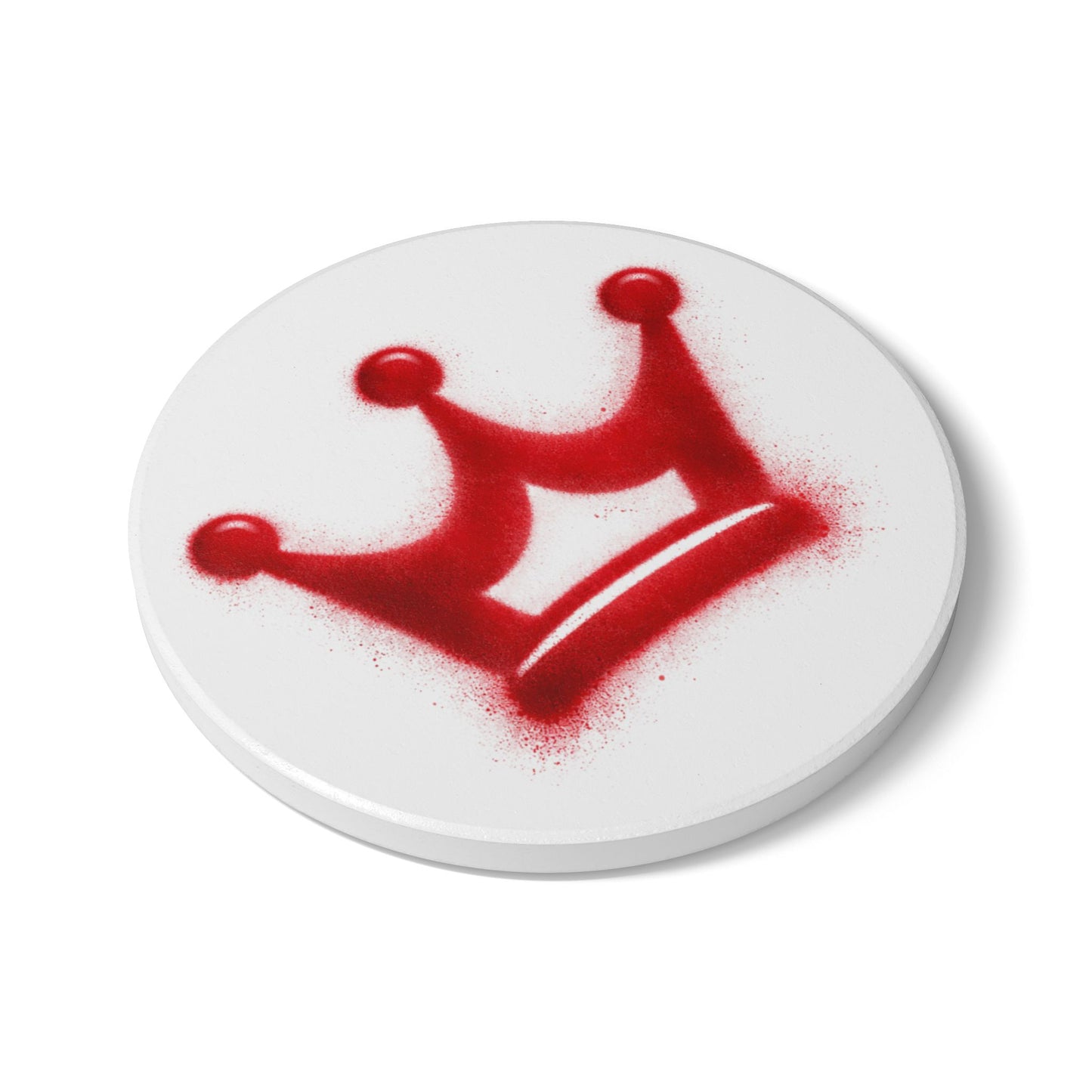 Ceramic Coaster - 'Faith' Jet Plane Design (Always Have Faith)
