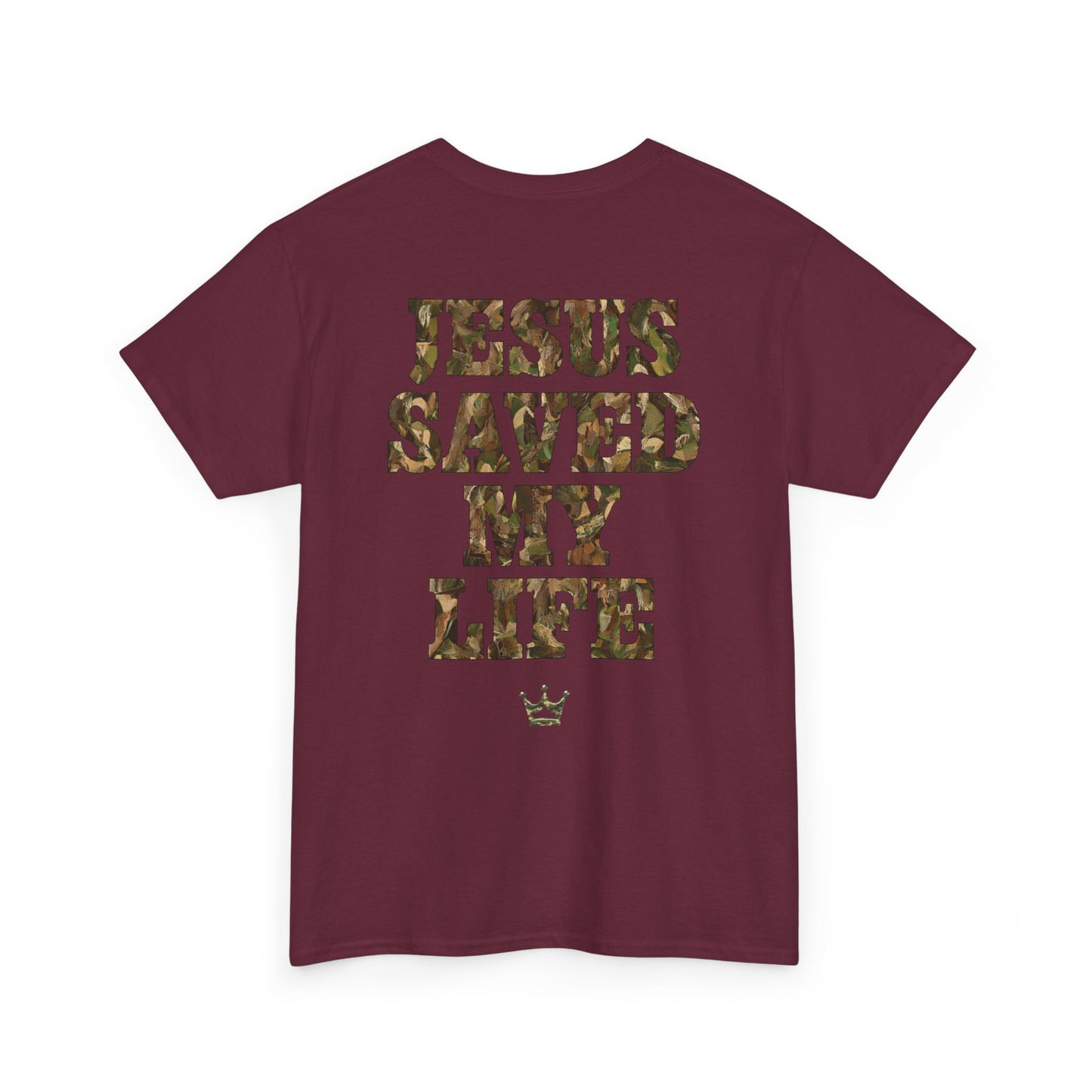 Jesus Saved My Life T-Shirt — Christian Faith Graphic Tee