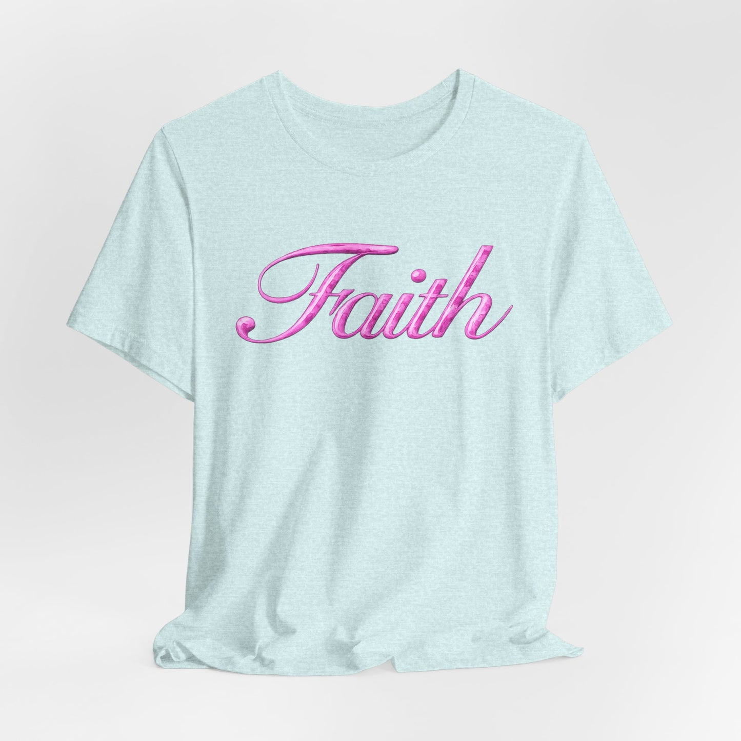 Faith Vintage Bible Scene Tee — "Be strong like men" Christian Scripture T‑Shirt.