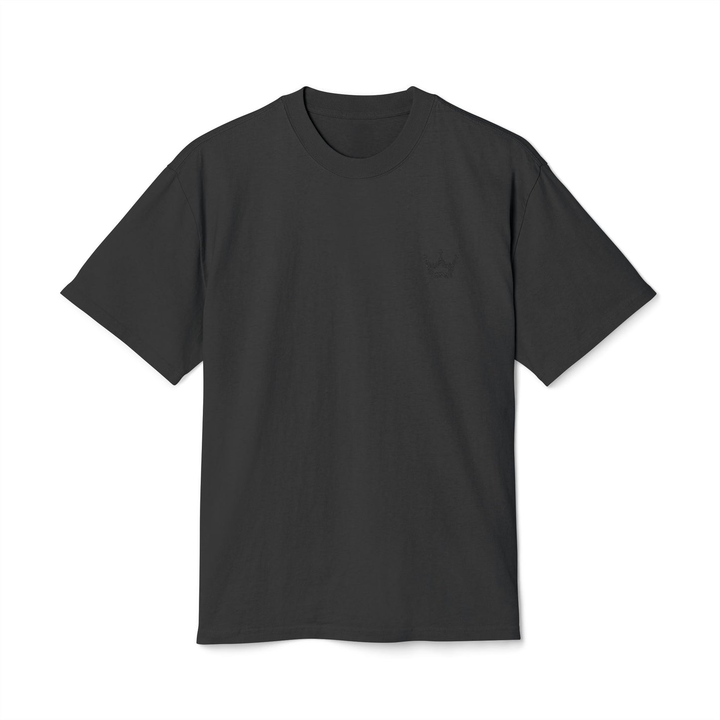 Minimal Crown T‑Shirt — Small Chest Crown Graphic Tee