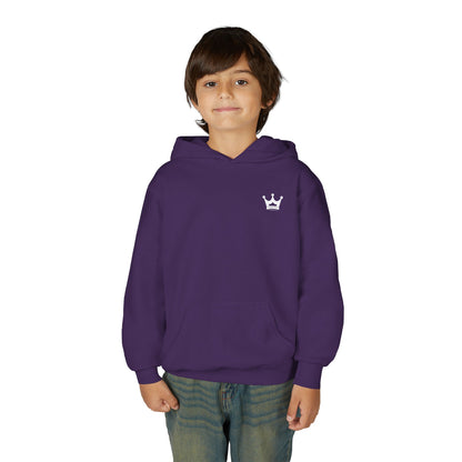 Youth Hoodie — “You Need Jesus.” Bold Back Print with Crown Accent
