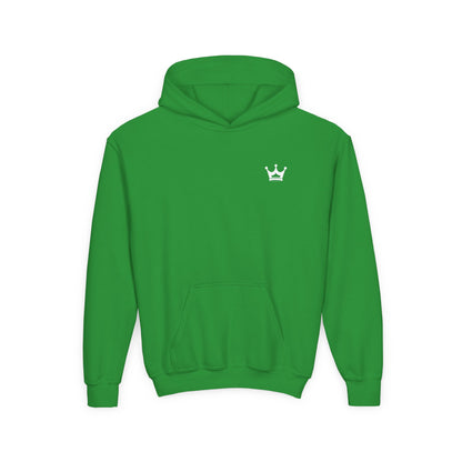 Youth Hoodie — “You Need Jesus.” Bold Back Print with Crown Accent