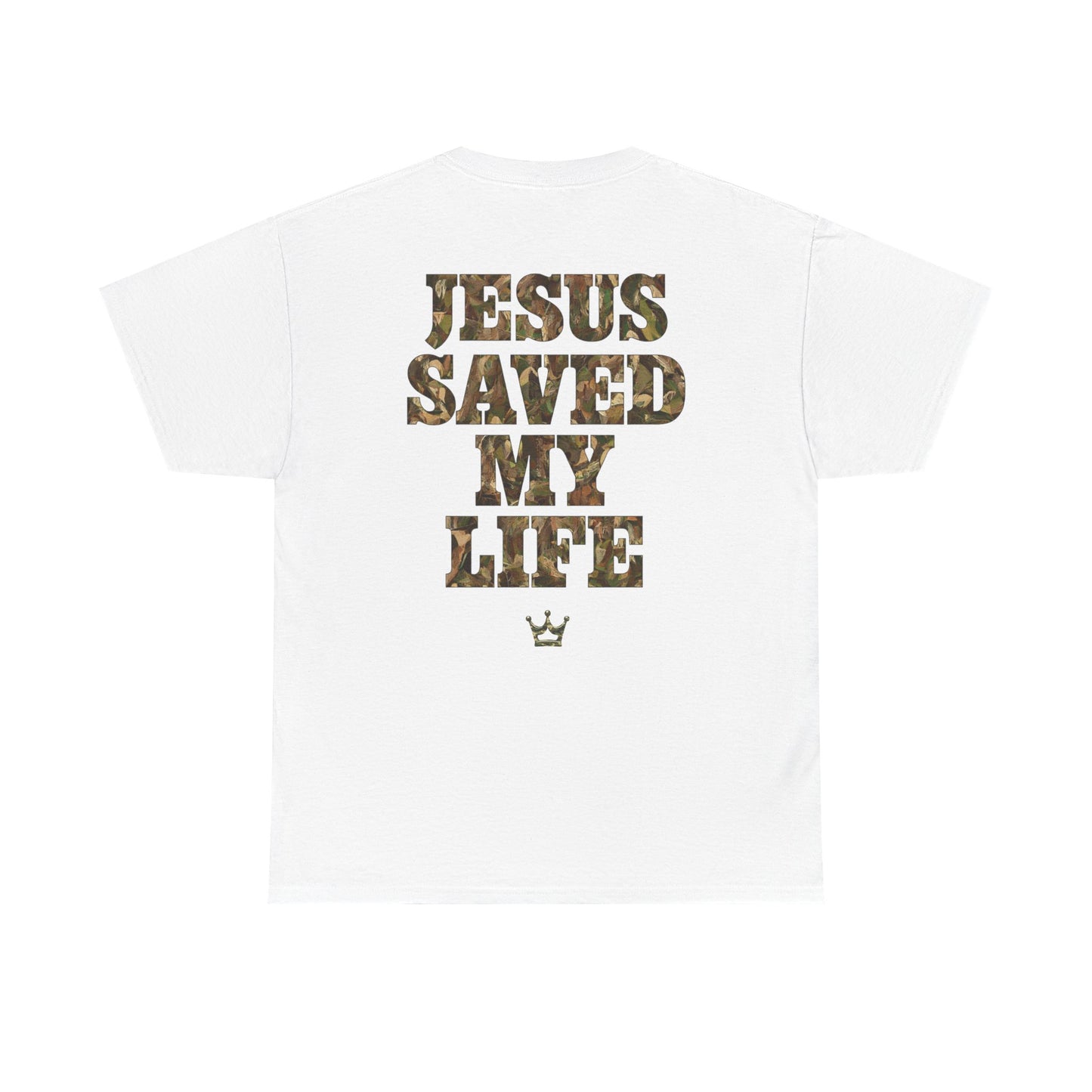 Jesus Saved My Life T-Shirt — Christian Faith Graphic Tee