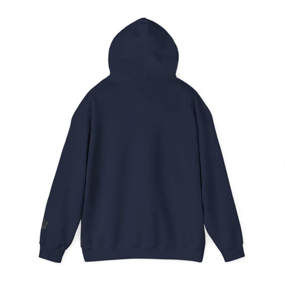 Faith Script Hoodie — Inspirational Christian Pullover with Cross Accent