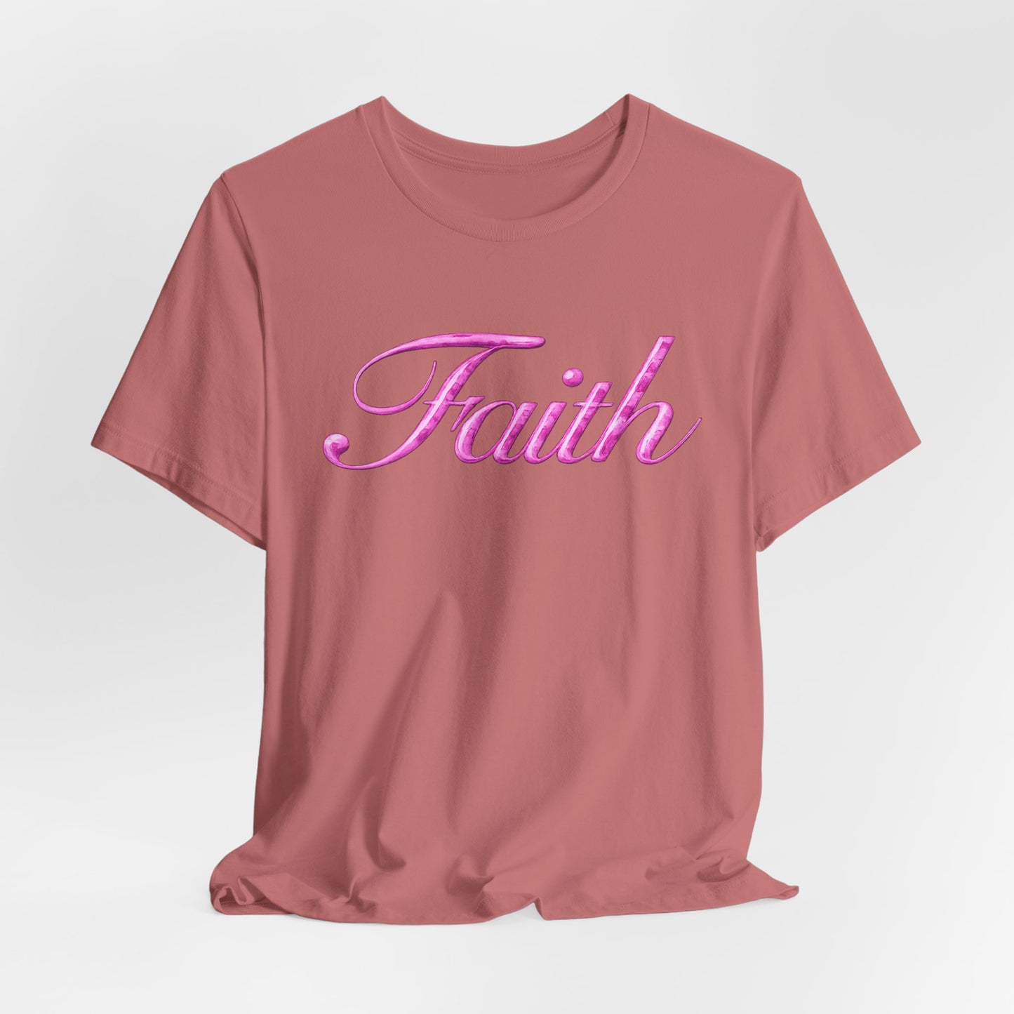 Faith Vintage Bible Scene Tee — "Be strong like men" Christian Scripture T‑Shirt.