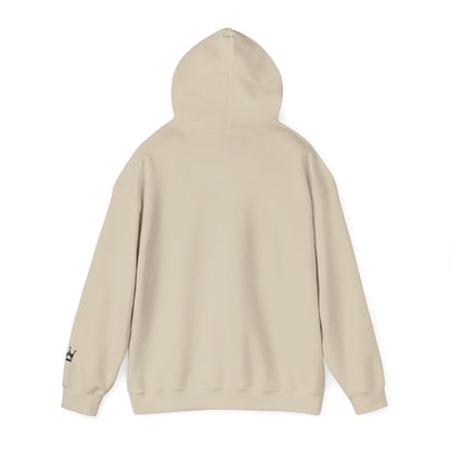 Faith Script Hoodie — Inspirational Christian Pullover with Cross Accent