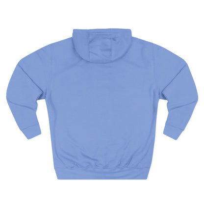 Crown Minimalist Hoodie — Small Chest Crown Logo Fleece Hoodie