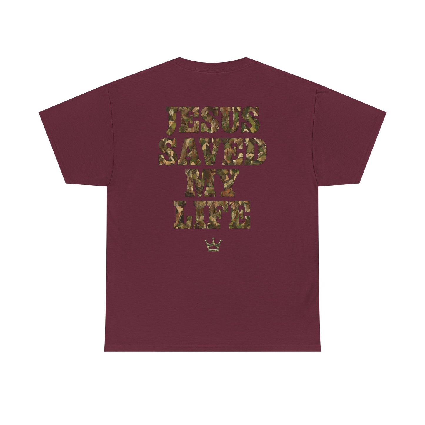 Jesus Saved My Life T-Shirt — Christian Faith Graphic Tee