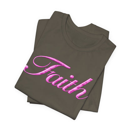Faith Vintage Bible Scene Tee — "Be strong like men" Christian Scripture T‑Shirt.
