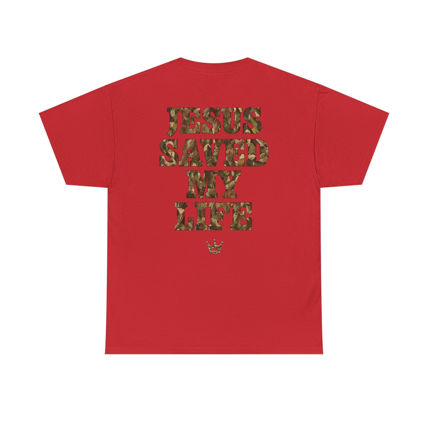 Jesus Saved My Life T-Shirt — Christian Faith Graphic Tee