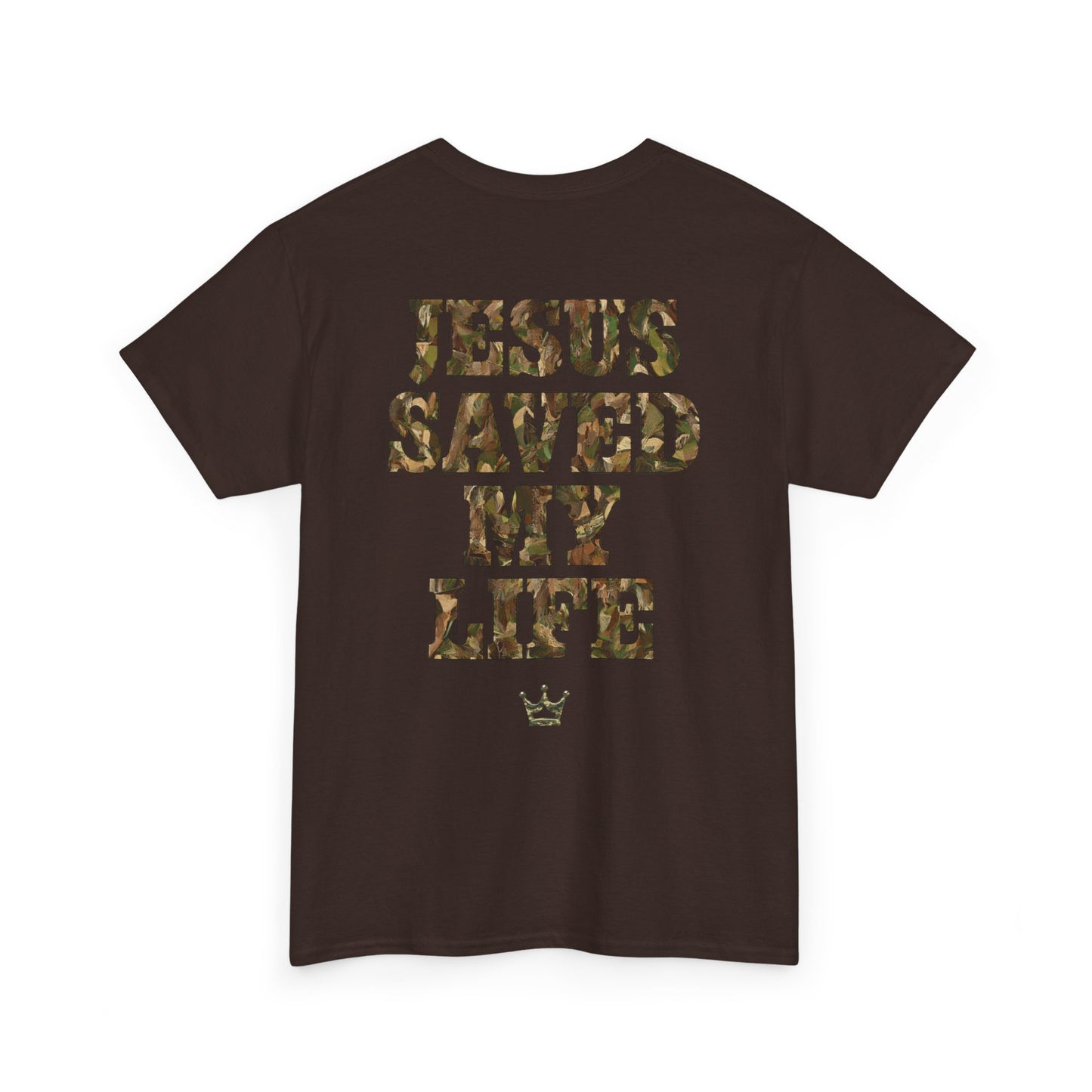 Jesus Saved My Life T-Shirt — Christian Faith Graphic Tee