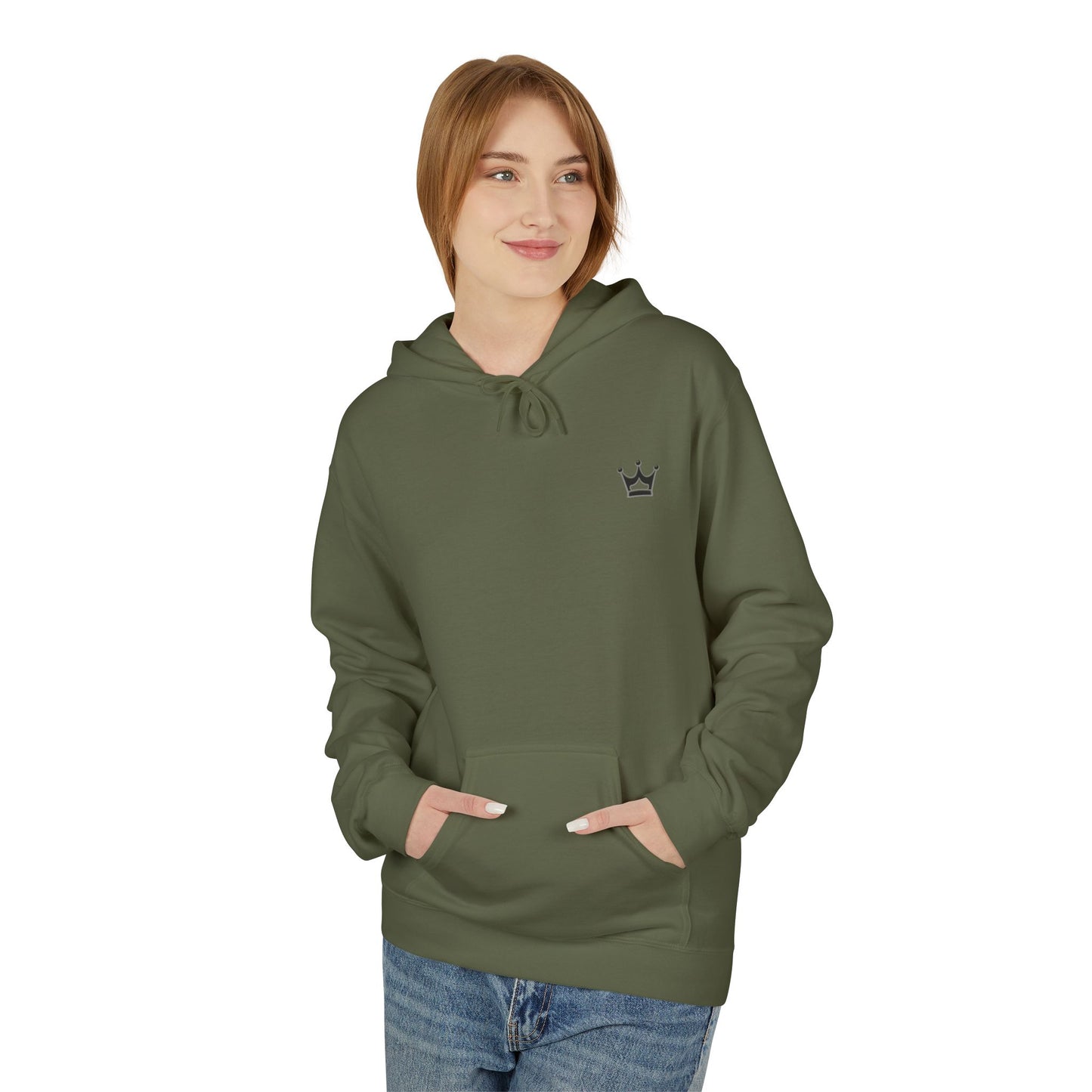 Faith Will Last Forever Hoodie — Inspirational Crown Graphic Hoodie