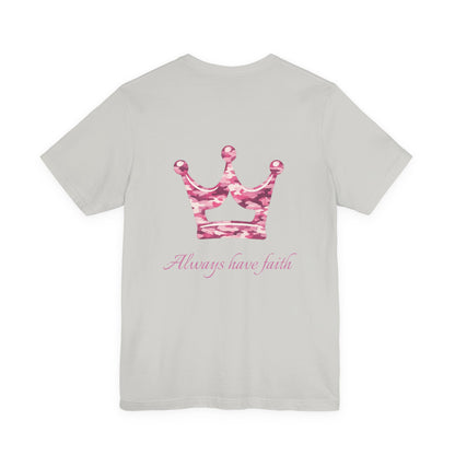 Faith Vintage Bible Scene Tee — "Be strong like men" Christian Scripture T‑Shirt.