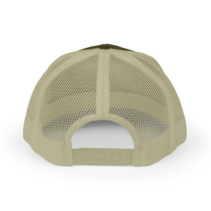 Embroidered Cardinal Star Trucker Cap