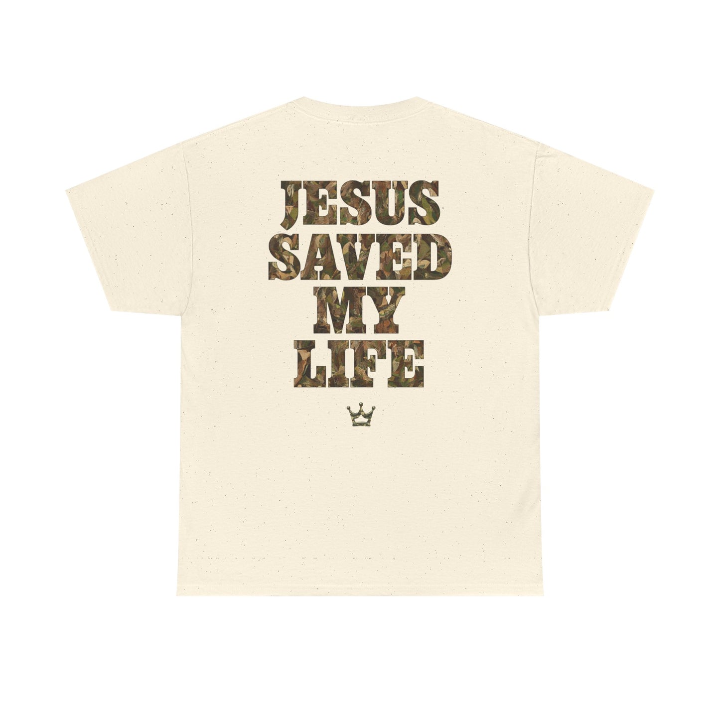 Jesus Saved My Life T-Shirt — Christian Faith Graphic Tee