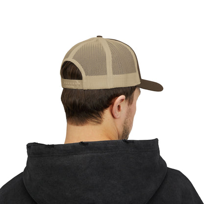 Embroidered Cardinal Star Trucker Cap