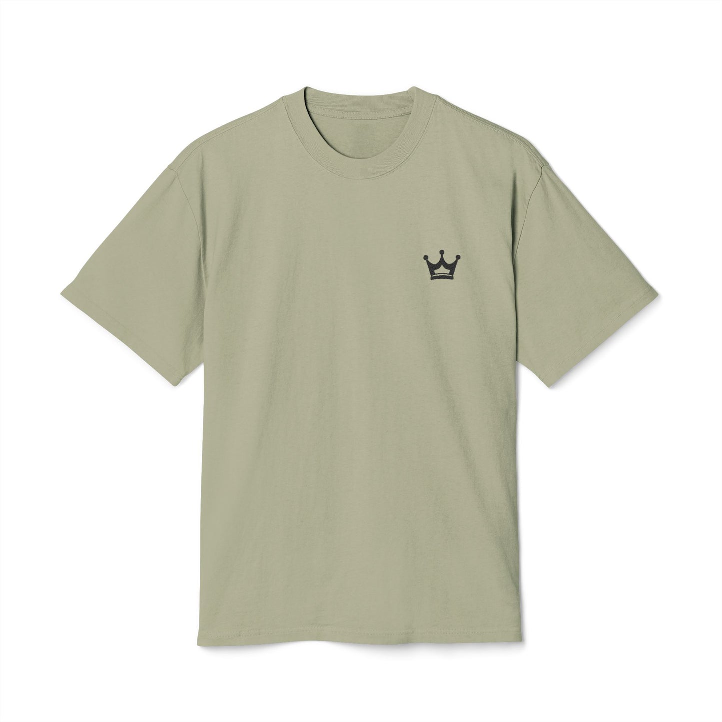 Minimal Crown T‑Shirt — Small Chest Crown Graphic Tee