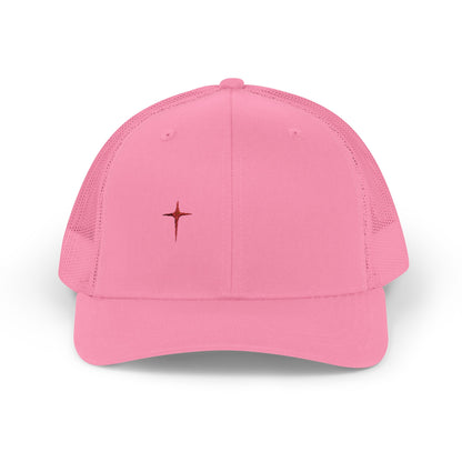 Embroidered Cardinal Star Trucker Cap