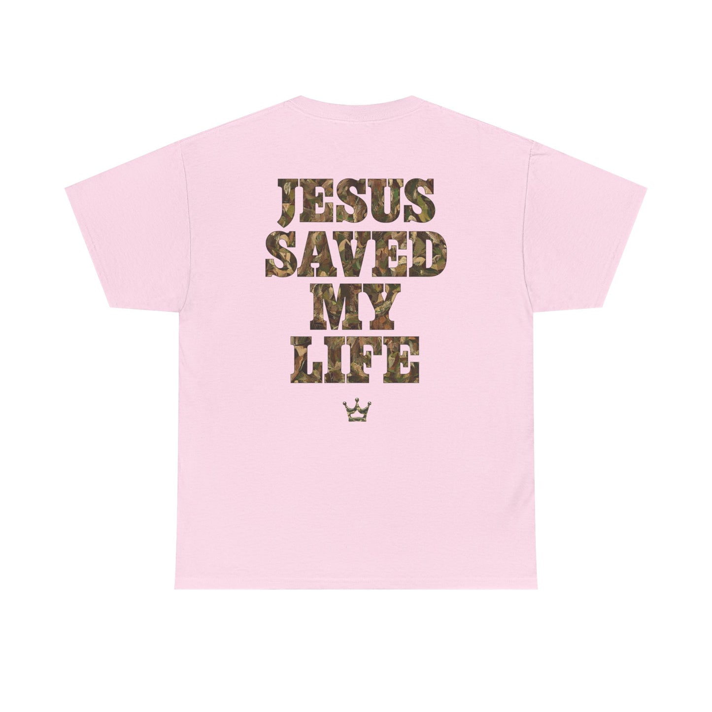 Jesus Saved My Life T-Shirt — Christian Faith Graphic Tee