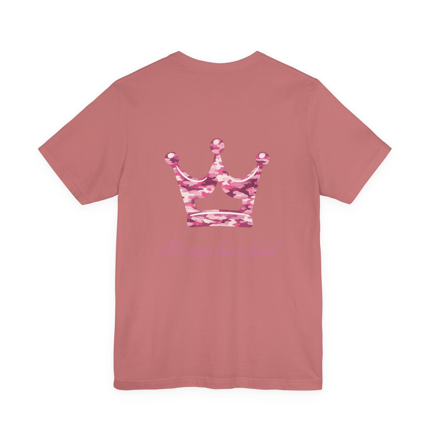 Faith Vintage Bible Scene Tee — "Be strong like men" Christian Scripture T‑Shirt.