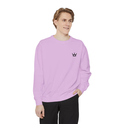 Crown Minimalist Sweatshirt — Small Chest Crown Logo