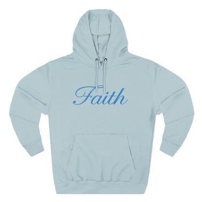 Faith Script Hoodie — Minimal Inspirational Pullover
