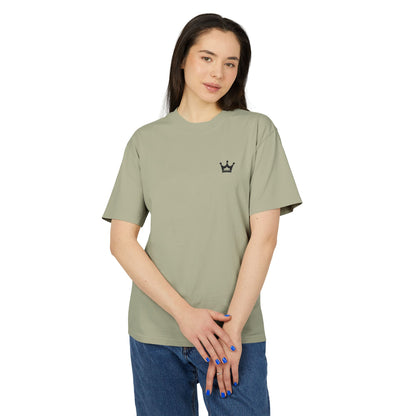 Minimal Crown T‑Shirt — Small Chest Crown Graphic Tee