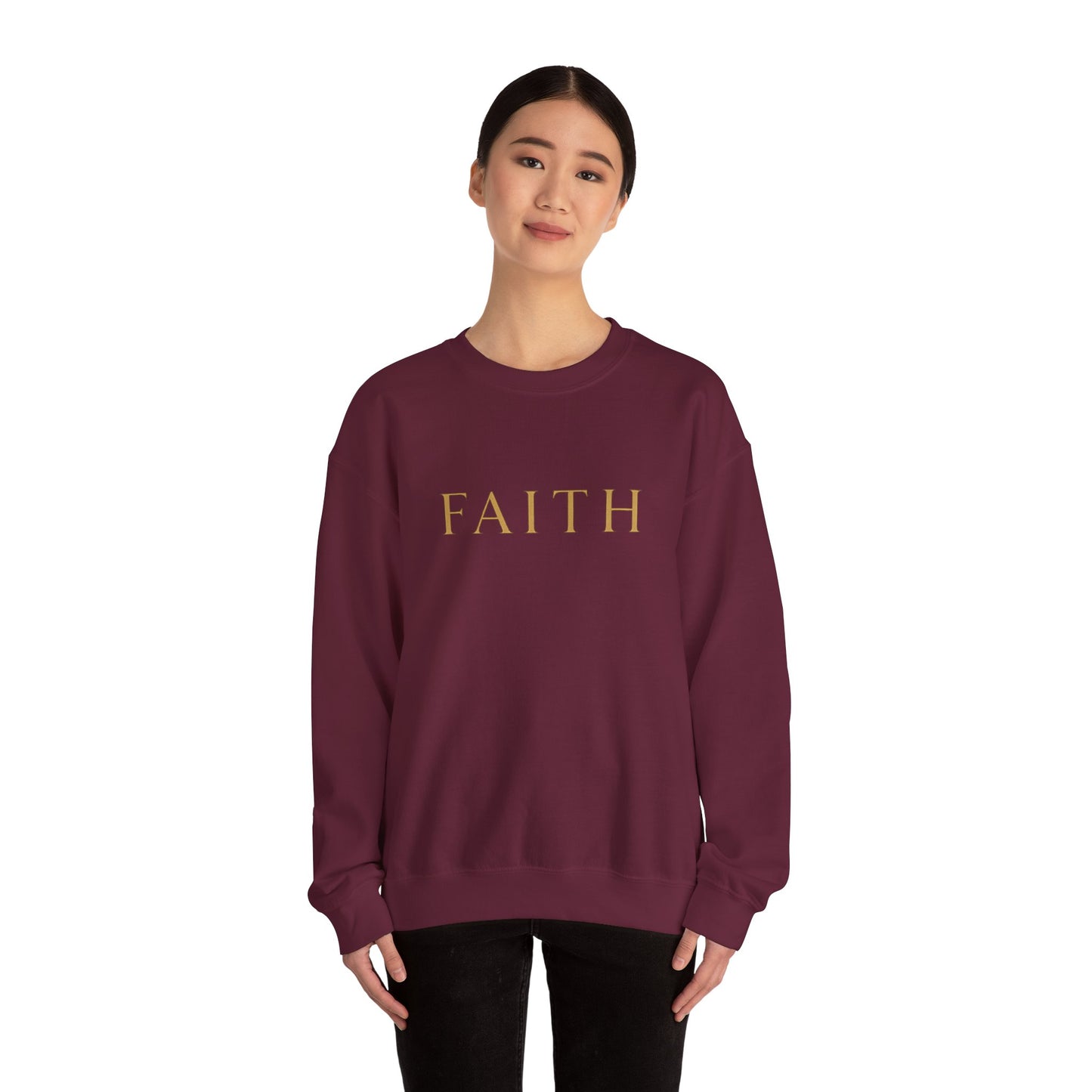 Faith Script Sweatshirt