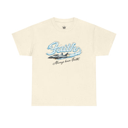 Faith Waves T-Shirt — "Always Have Faith" Inspirational Christian Tee