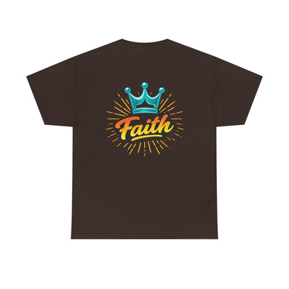Faith Crown T-Shirt — Inspirational Graphic Tee