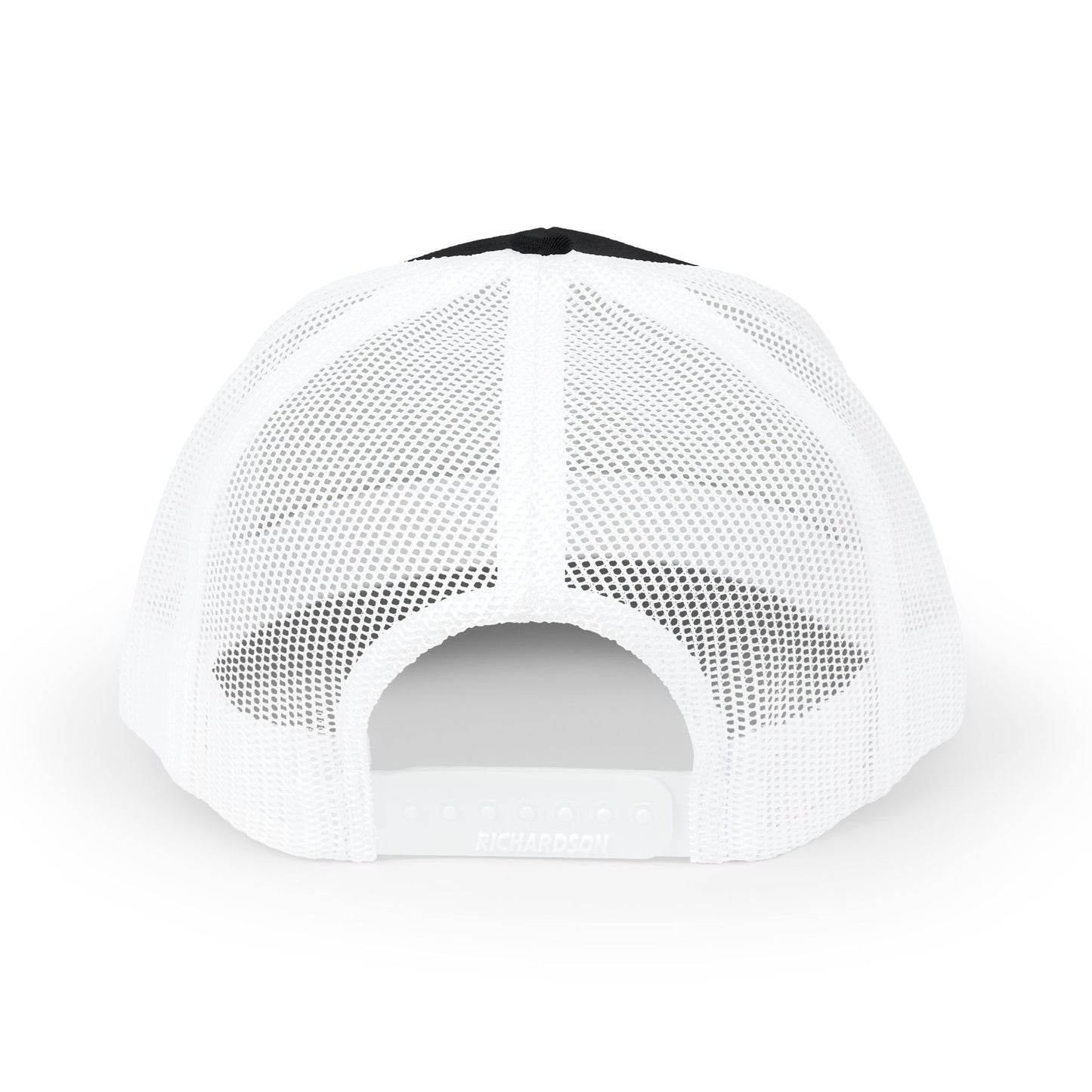 Embroidered Cross Snapback Trucker Hat