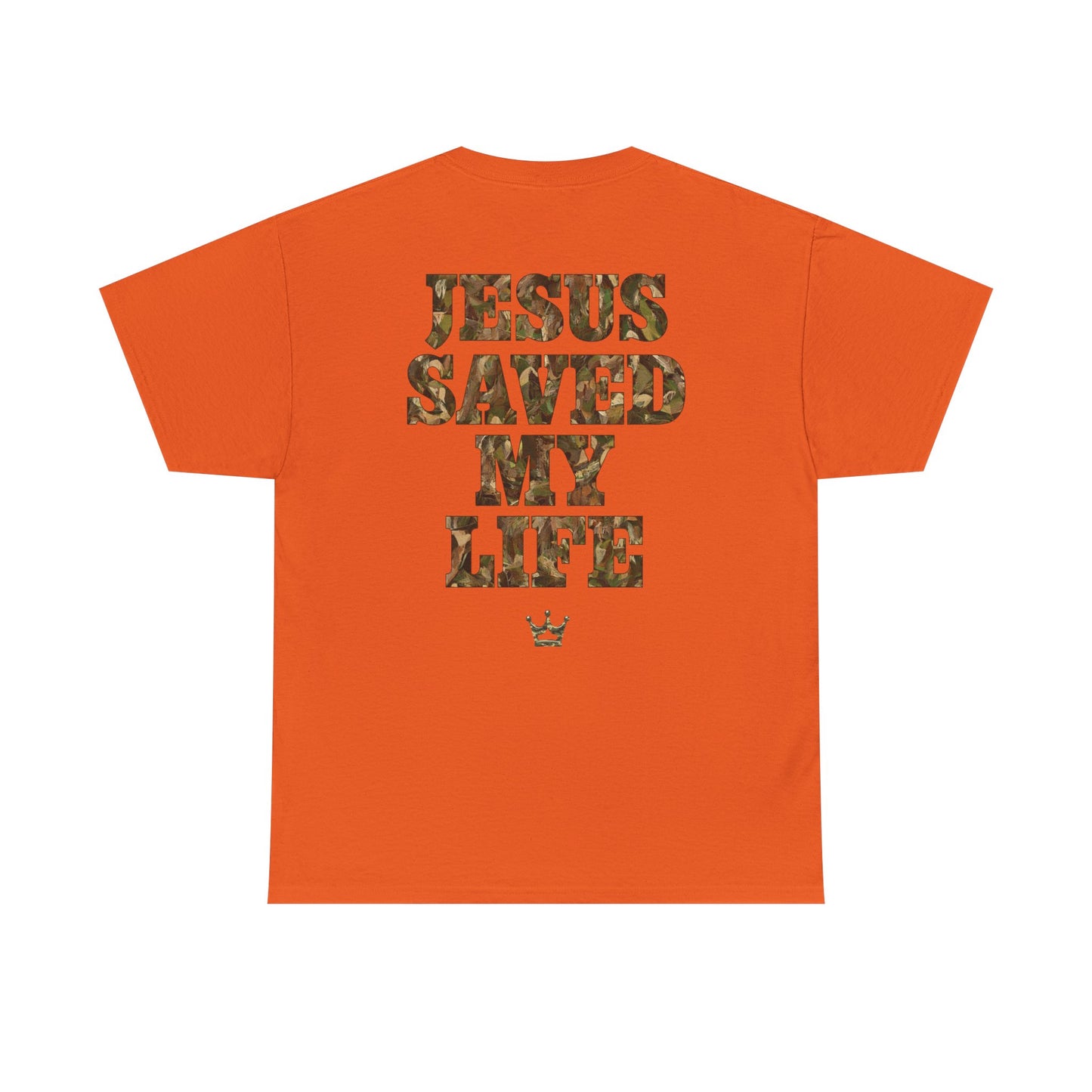 Jesus Saved My Life T-Shirt — Christian Faith Graphic Tee
