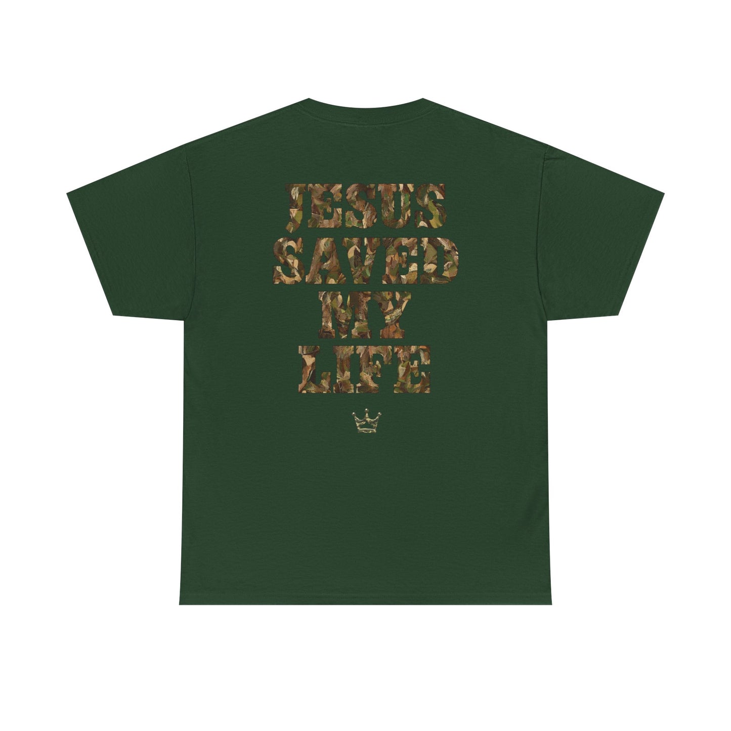 Jesus Saved My Life T-Shirt — Christian Faith Graphic Tee
