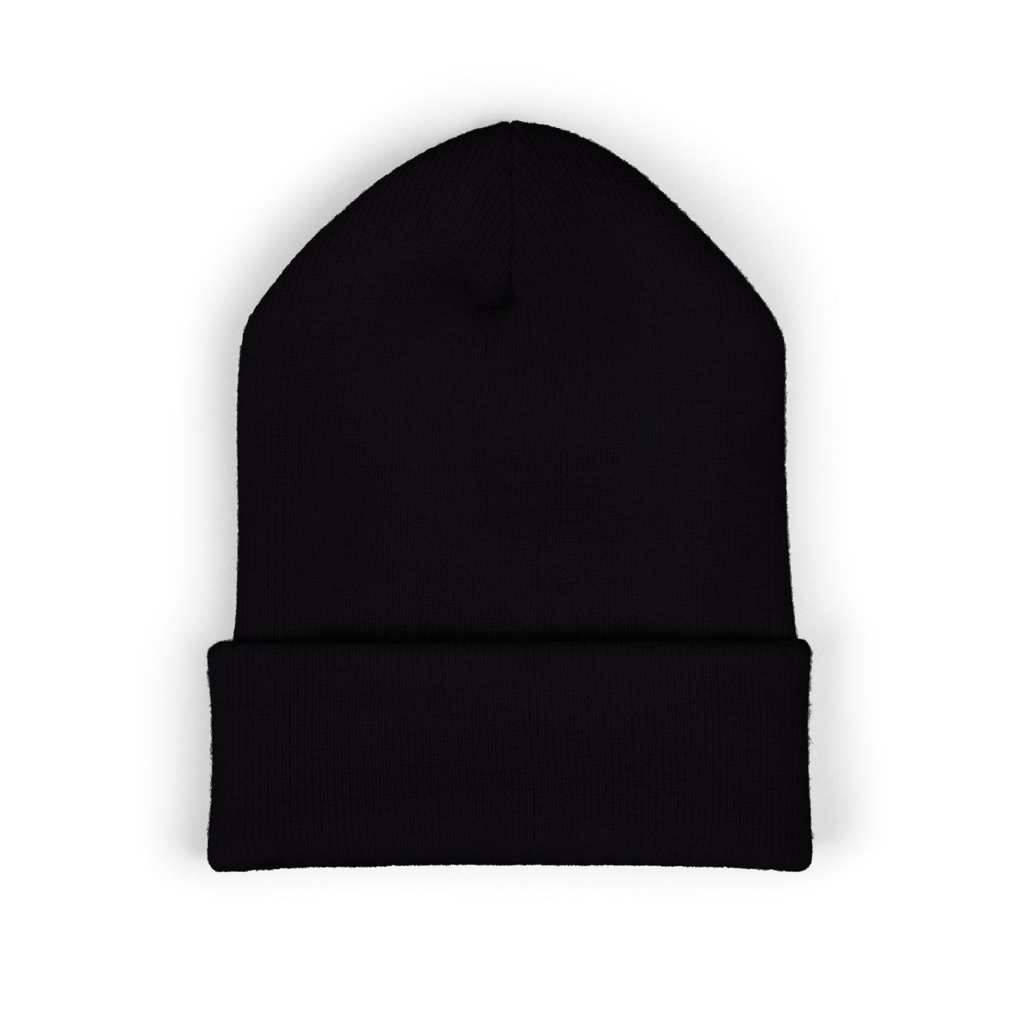 Embroidered Red Star Cuffed Beanie