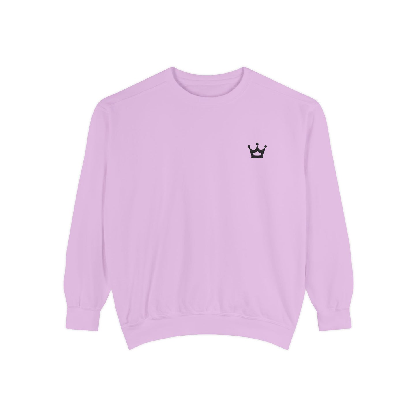 Crown Minimalist Sweatshirt — Small Chest Crown Logo
