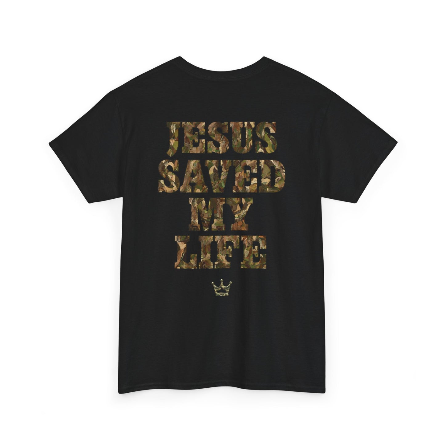 Jesus Saved My Life T-Shirt — Christian Faith Graphic Tee
