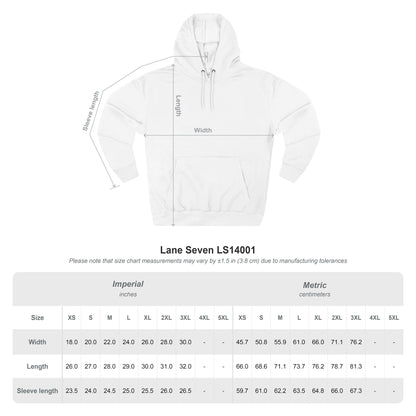 Crown Minimalist Hoodie — Small Chest Crown Logo Fleece Hoodie
