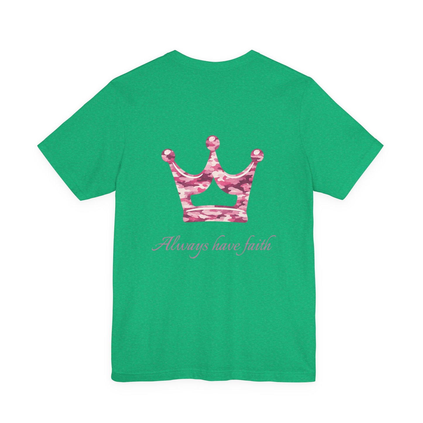 Faith Vintage Bible Scene Tee — "Be strong like men" Christian Scripture T‑Shirt.