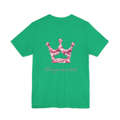 Faith Vintage Bible Scene Tee — "Be strong like men" Christian Scripture T‑Shirt.