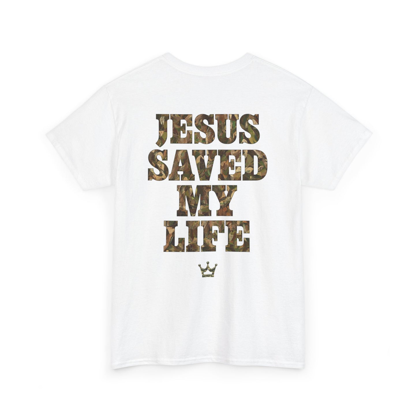 Jesus Saved My Life T-Shirt — Christian Faith Graphic Tee