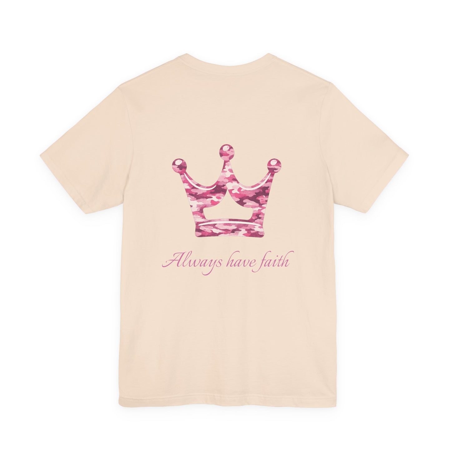Faith Vintage Bible Scene Tee — "Be strong like men" Christian Scripture T‑Shirt.