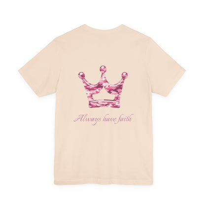 Faith Vintage Bible Scene Tee — "Be strong like men" Christian Scripture T‑Shirt.