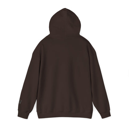 Faith Script Hoodie — Inspirational Christian Pullover with Cross Accent