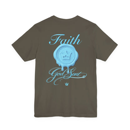 Copy of Faith Vintage Bible Scene Tee — "Be strong like men" Christian Scripture T‑Shirt