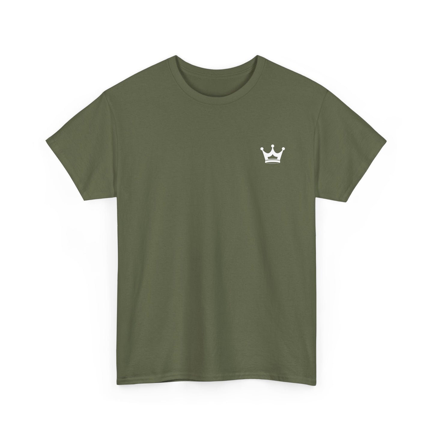 All We Need Is Jesus Tee — Christian Graphic T-Shirt with Crown Logo